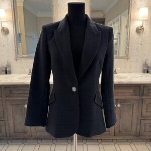 L'Agence Chamberlain Blazer.  Navy. Size 2 EUC No Flaws.